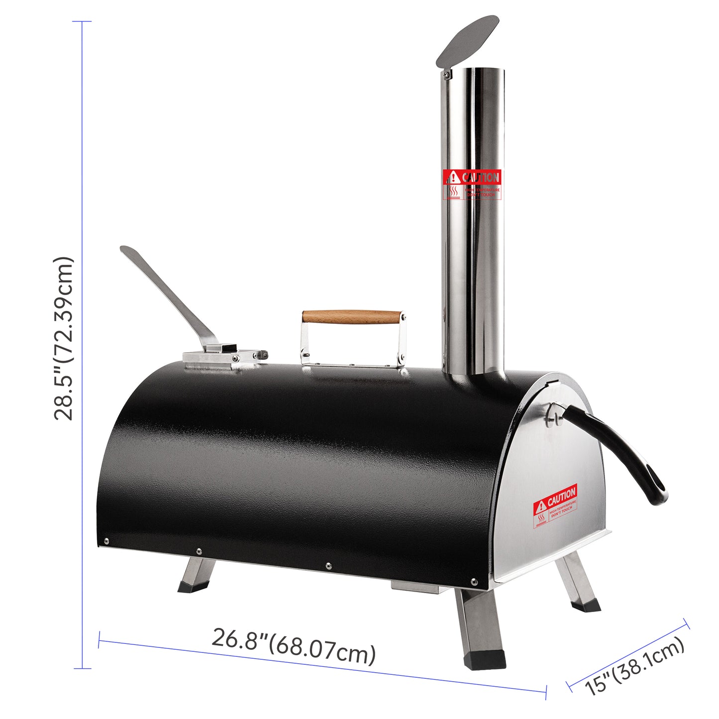 Atkinson Holmes Automatic Rotatable and Portable Wood Fired Pizza Oven