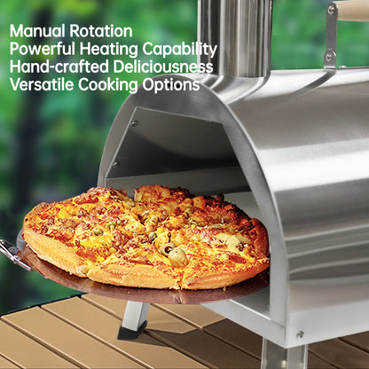 Atkinson Holmes 12" Semi-Automatic Rotatable Pizza Oven