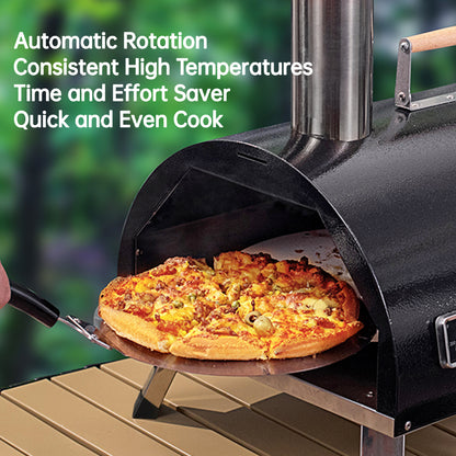 Atkinson Holmes Automatic Rotatable and Portable Wood Fired Pizza Oven